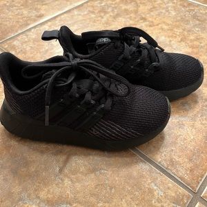Boys Black Adidas Shoes